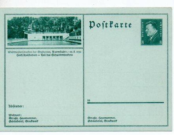 Deutsches Reich Bildpostkarte P189/ 015 ungebraucht/ *