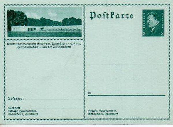 Deutsches Reich Bildpostkarte P189/ 016 ungebraucht/ *