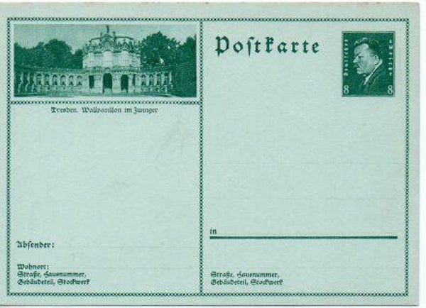 Deutsches Reich Bildpostkarte P189/ 018 ungebraucht/ *