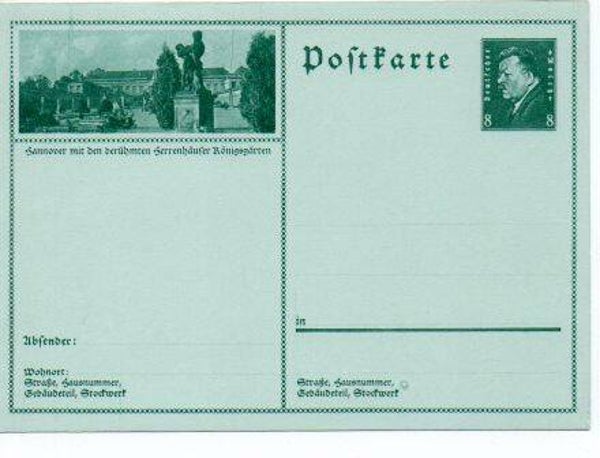 Deutsches Reich Bildpostkarte P189/ 025 ungebraucht/ *