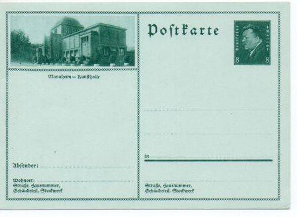 Deutsches Reich Bildpostkarte P189/ 037 ungebraucht/ *