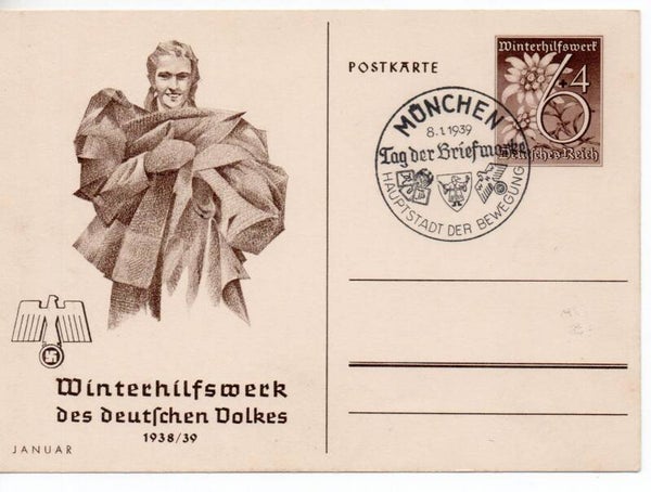 Deutsches Reich Ganzsache P274/04 mit SST gestempelt/ o