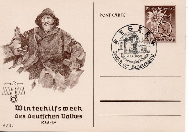 Deutsches Reich Ganzsache P274/06 mit SST gestempelt/ o