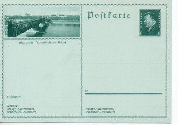 Deutsches Reich Bildpostkarte P189/ 040 ungebraucht/ *