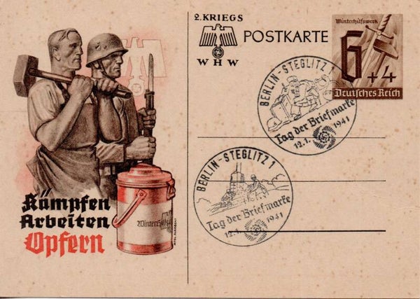 Deutsches Reich Ganzsache P291c mit SST gestempelt/ o