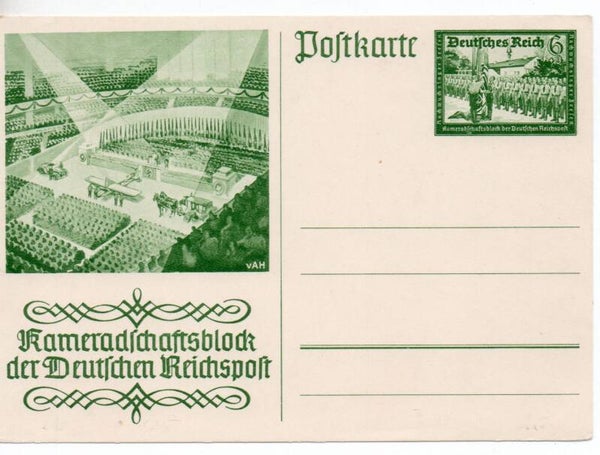 Deutsches Reich Ganzsache P292 ungebraucht/ *