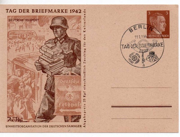 Deutsches Reich Ganzsache P308b/02 mit SST gestempelt/ o