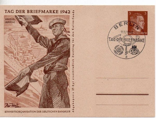 Deutsches Reich Ganzsache P308b/03 mit SST gestempelt/ o