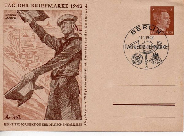 Deutsches Reich Ganzsache P308b/03 mit SST gestempelt/ o