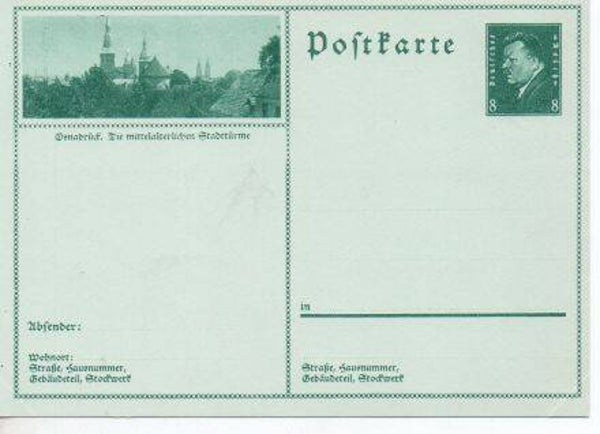 Deutsches Reich Bildpostkarte P189/ 048 ungebraucht/ *