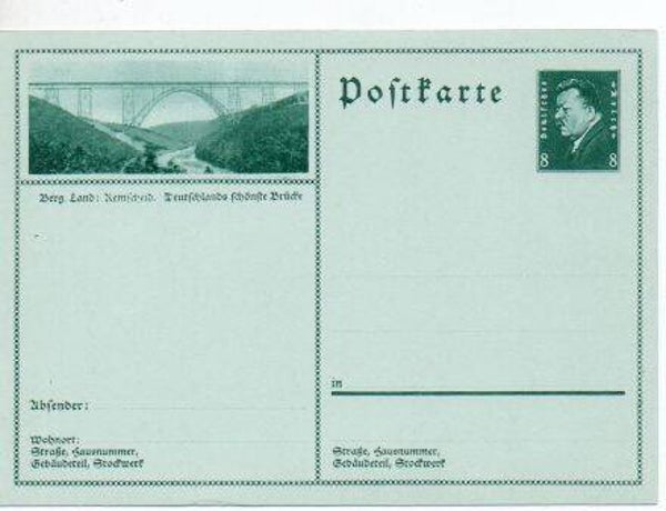 Deutsches Reich Bildpostkarte P189/ 051 ungebraucht/ *