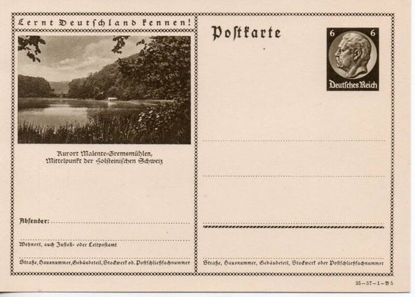 Deutsches Reich Bildpostkarte P236/ 35-57-1-B5 ungebraucht/ *