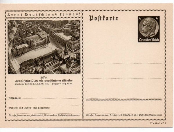 Deutsches Reich Bildpostkarte P236/ 37-84-1-B1 ungebraucht/ *