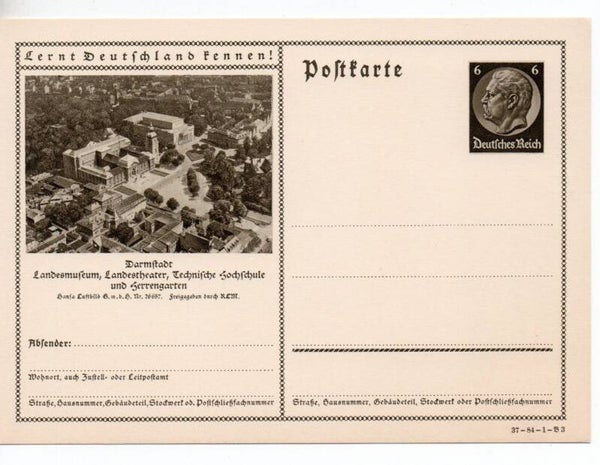 Deutsches Reich Bildpostkarte P236/ 37-84-1-B3 ungebraucht/ *
