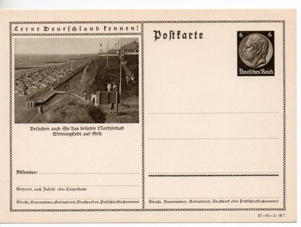 Deutsches Reich Bildpostkarte P236/ 37-84-1-B7 ungebraucht/ *