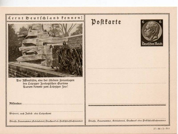 Deutsches Reich Bildpostkarte P236/ 37-84-1-B9 ungebraucht/ *