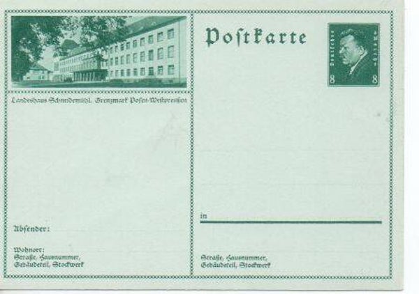 Deutsches Reich Bildpostkarte P189/ 055 ungebraucht *