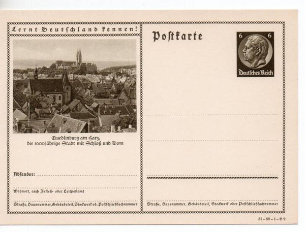 Deutsches Reich Bildpostkarte P236/ 37-89-1-B2 ungebraucht/ *