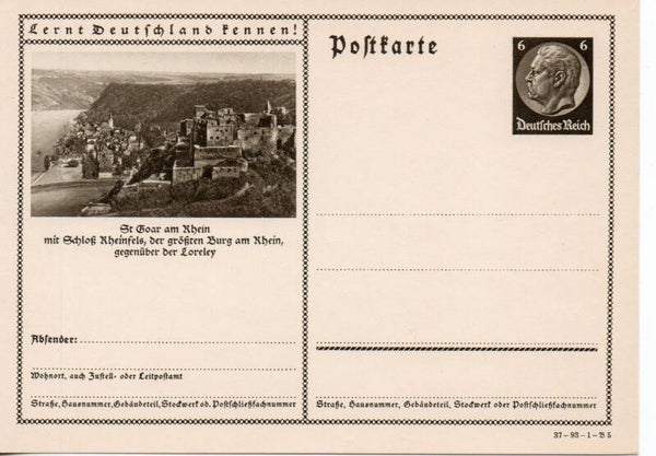 Deutsches Reich Bildpostkarte P236/ 37-93-1-B5 ungebraucht/ *