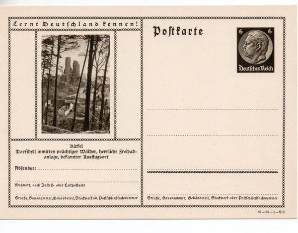 Deutsches Reich Bildpostkarte P236/ 37-93-1-B6 ungebraucht/ *