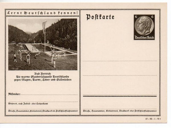 Deutsches Reich Bildpostkarte P236/ 37-93-1-B8 ungebraucht/ *