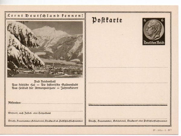 Deutsches Reich Bildpostkarte P236/ 37-101a-1-B7 ungebraucht/ *