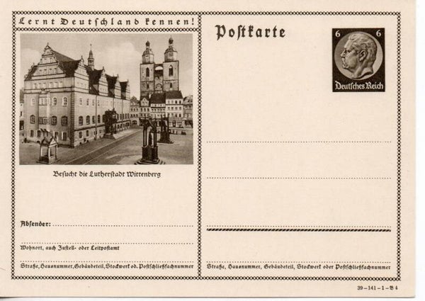 Deutsches Reich Bildpostkarte P236/ 39-141-1-B4 ungebraucht/ *