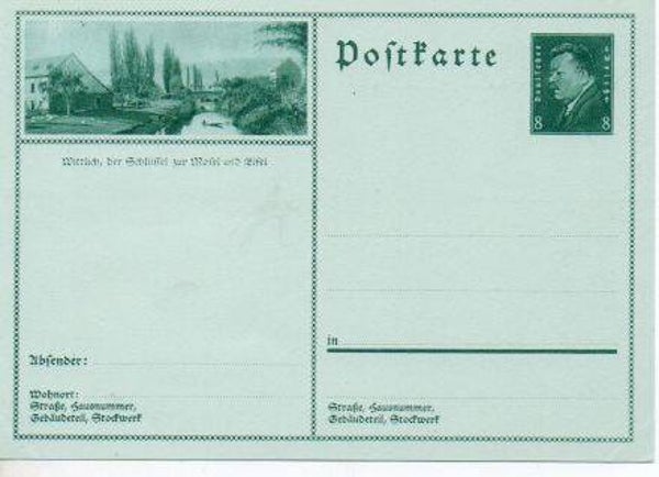 Deutsches Reich Bildpostkarte P189/ 059 ungebraucht *