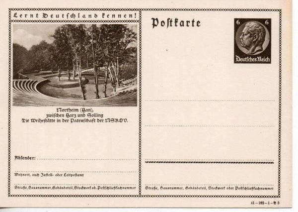 Deutsches Reich Bildpostkarte P236/ 41-182-1-B3 ungebraucht/ *