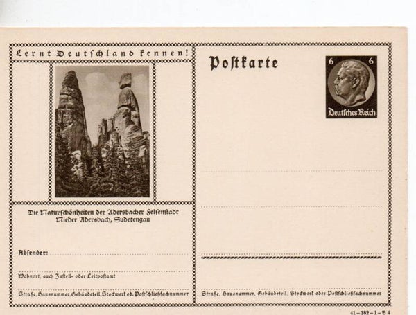 Deutsches Reich Bildpostkarte P236/ 41-182-1-B4 ungebraucht/ *