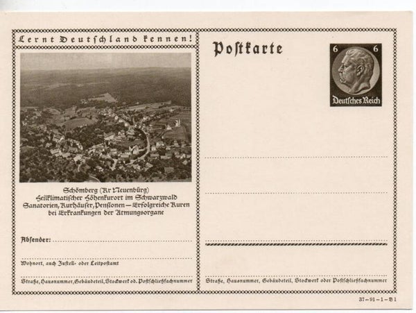 Deutsches Reich Bildpostkarte P236/ 37-91-1-B1 ungebraucht/ *
