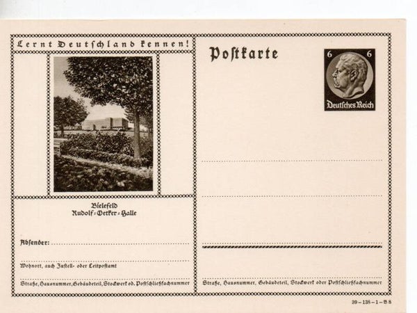 Deutsches Reich Bildpostkarte P236/ 39-138-1-B8 ungebraucht/ *