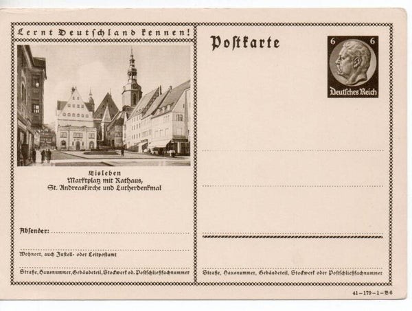 Deutsches Reich Bildpostkarte P236/ 41-179-1-B6 ungebraucht/ *