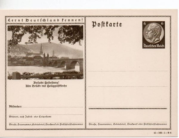 Deutsches Reich Bildpostkarte P236/ 41-183-1-B8 ungebraucht/ *