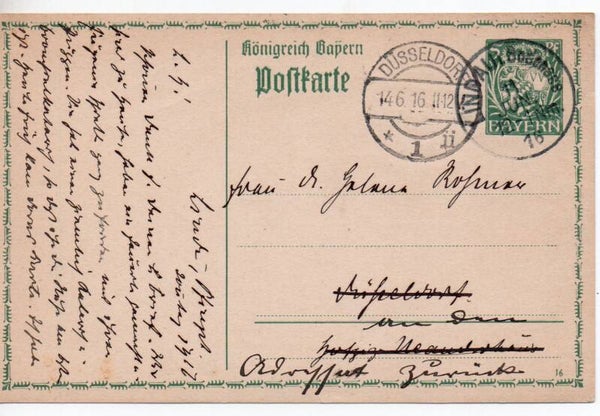 Bayern Ganzsache Nr. P93/03 gestempelt/ o