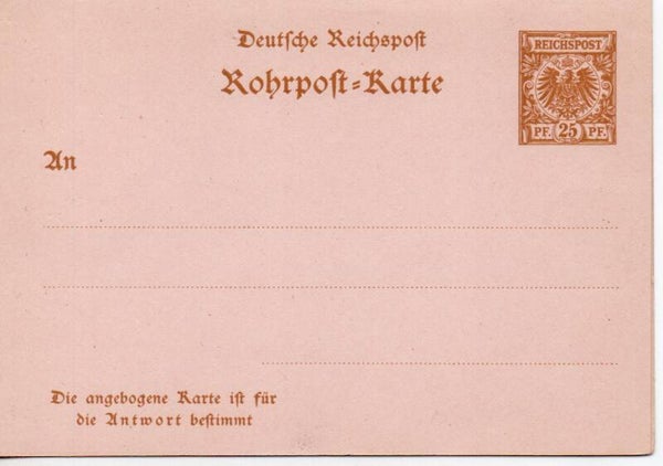 Deutsches Reich Ganzsache Nr. RP 9 ungebraucht/ *