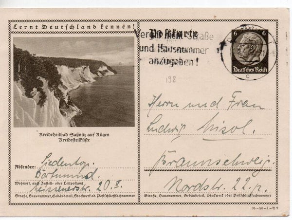 Deutsches Reich Bildpostkarte P236/ 35-56-1-B2 gelaufen/ o