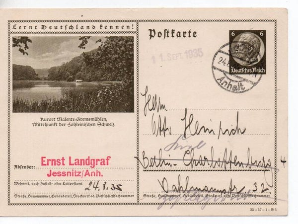 Deutsches Reich Bildpostkarte P236/ 35-57-1-B5 gelaufen/ o