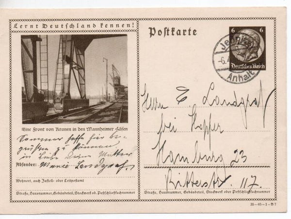 Deutsches Reich Bildpostkarte P236/ 35-65-1-B7 gelaufen/ o