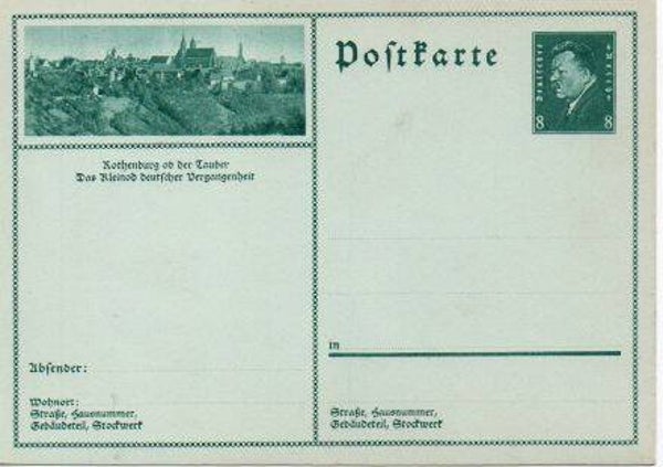Deutsches Reich Bildpostkarte P189/ 053 ungebraucht/ *