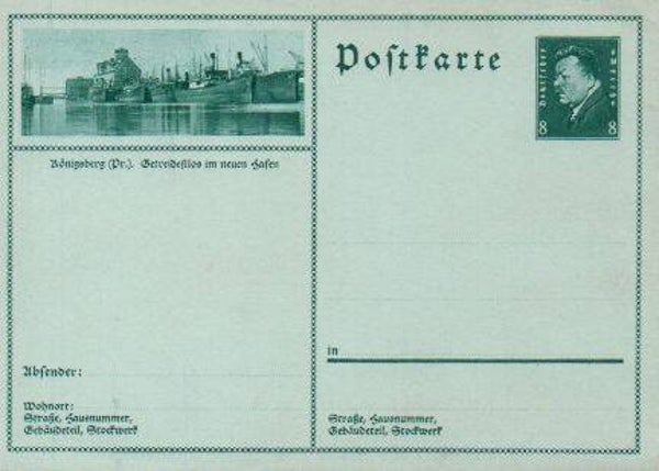 Deutsches Reich Bildpostkarte P189/ 031 ungebraucht/ *