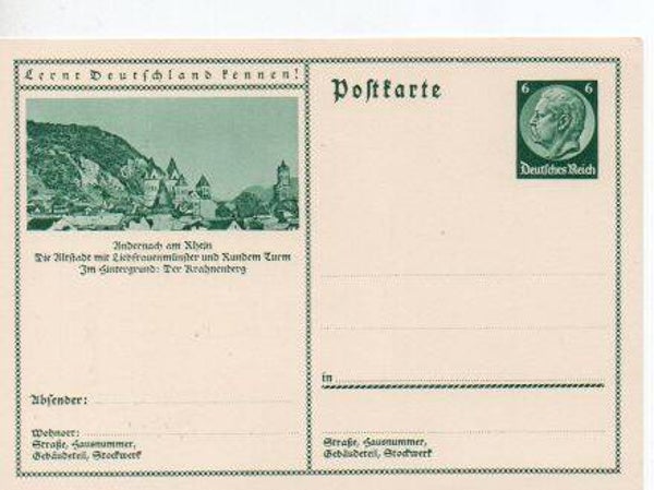 Deutsches Reich Bildpostkarte P232/ 04 ungebraucht/ *