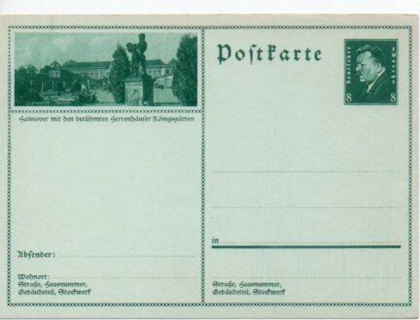 Deutsches Reich Bildpostkarte P189/ 025 ungebraucht/ *
