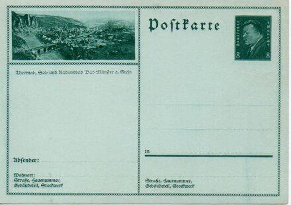 Deutsches Reich Bildpostkarte P189/ 044 ungebraucht/ *