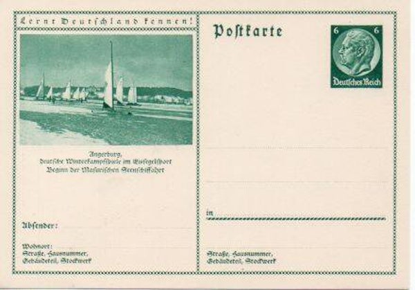 Deutsches Reich Bildpostkarte P232/ 05 ungebraucht/ *