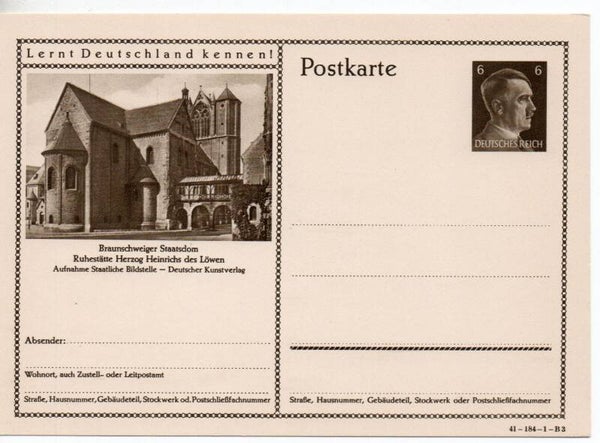 Deutsches Reich Bildpostkarte P304/ 41-184-1-B3 ungebraucht/ *