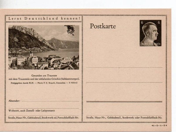 Deutsches Reich Bildpostkarte P305/ 41-3-1-B4 ungebraucht/ *