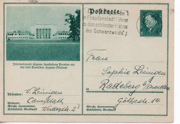 Deutsches Reich Bildpostkarte P192/07 gelaufen/ o