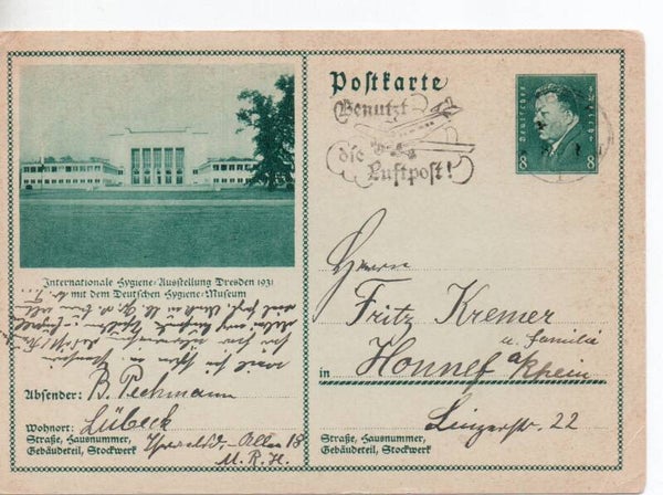 Deutsches Reich Bildpostkarte P192/07 gelaufen/ o