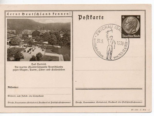 Deutsches Reich Bildpostkarte P236/ 37-101-1-B6 mit SST gestempelt/ o